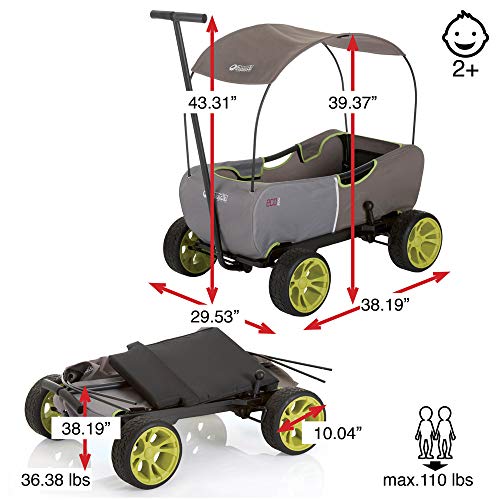 Hauck Eco Wagon - Forest Green from Hauck