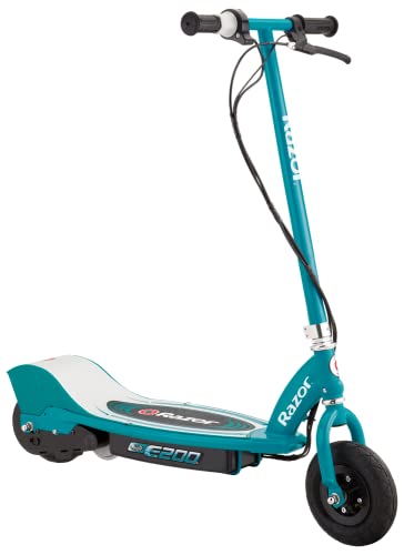 Razor E200 Electric Scooter - Teal , 37 x 16 x 42-Inch from Razor USA, LLC