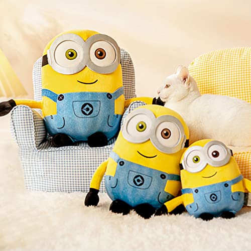 MINISO Minions Plush Toy (Bob) Stuffed Animals Kawaii Plushies Pillow for Kids Toddler Toys Boys Girls Gifts from MINISO