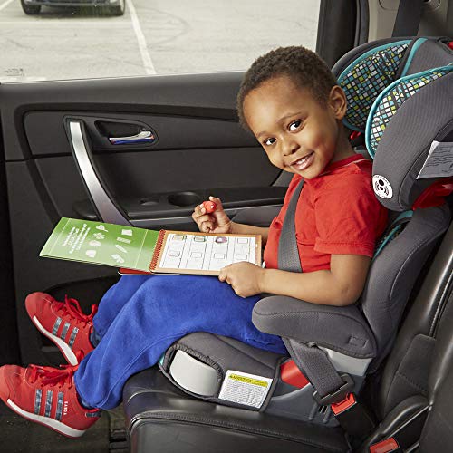 Melissa & Doug On The Go Water Wow! Reusable Water-Reveal Activity Pads, 3-pk, Vehicles, Animals, Alphabet & Reusable Puffy Sticker Wild Adventures Play Set 3-Pack from 