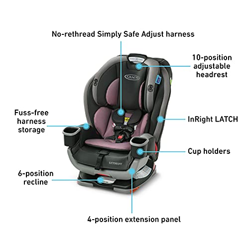 Graco Extend2Fit 3-in-1 Car Seat, Norah by AmazonUs/GRAR9