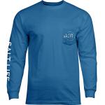 Salt Life Chesapeake Life Long Sleeve Classic Fit Shirt, Atlantic Blue, Large by Salt Life