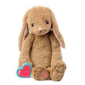 My Babyâs Heartbeat Bear Recordable Stuffed Animals 20 sec Heart Voice Recorder for Ultrasounds and Sweet Messages Playback, Perfect Gender Reveal for Moms to Be, Vintage Bunny from My Baby's Heartbeat Bear