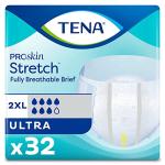 TENA Stretch Ultra Adult Incontinence Brief XXL Heavy Absorbency Breathable, 61390, 32 Ct from Johnson & Johnson SLC