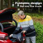 OasisSpace Up Rollator with Armrestï¼Tall Walker with Padded Armrest and Seat, Large Under-seat Basket for Seniors by OasisSpace