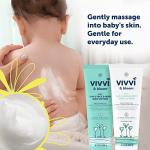 VIVVI & BLOOM Gentle 2-in-1 Baby Face & Body Whip Lotion, Hydrates Developing Skin to Help Prevent Dryness, 48-Hour Hydration, Formulated Without Parabens & Dyes, Hypoallergenic, 8.5 oz by Johnson & Johnson