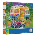 Ceaco - Happy Camper - Mountain Camper - Oversized 300 Piece Jigsaw Puzzle from Ceaco