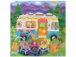 Ceaco - Happy Camper - Mountain Camper - Oversized 300 Piece Jigsaw Puzzle from Ceaco