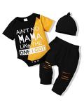 Baby Boy Clothes 0-3 Months Newborn Baby Boy Outfits Bodysuit Pants Set Infant Baby Boy's Clothing Baby Clothes Boy by 
