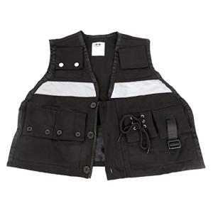 Fun and Function â Police Dressing Vest for Kids â Fun Costume Dress Up Vest For Kids with Fine Motor & Sensory Issues â Black â One Size from Fun and Function