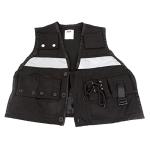 Fun and Function â Police Dressing Vest for Kids â Fun Costume Dress Up Vest For Kids with Fine Motor & Sensory Issues â Black â One Size from Fun and Function