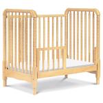 DaVinci Jenny Lind 3-in-1 Convertible Mini Crib in Natural, Removable Wheels, Greenguard Gold Certified from DaVinci