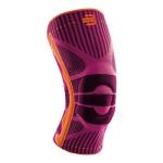 Bauerfeind Sports Knee Support - Knee Brace for Athletes with Medical Grade Compression - Stabilization and Patellar Knee Pad (Pink, M) from Bauerfeind