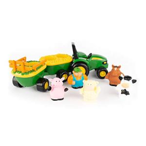 TOMY John Deere Animal Sounds Hayride Preschool Toy by Tomy International (RC2)