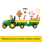 TOMY John Deere Animal Sounds Hayride Preschool Toy by Tomy International (RC2)