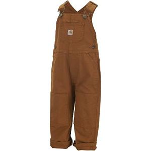 Carhartt Baby-boys Infant Washed Duck Bib Overall, Brown, 6 Mo. from Carhartt Baby