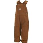 Carhartt Baby-boys Infant Washed Duck Bib Overall, Brown, 6 Mo. from Carhartt Baby