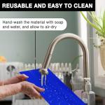 Dycem - 50-1502B Non-Slip Material Roll, Blue, 8" X 3.25 ft by Fabrication Enterprises