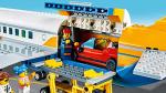 LEGO City Passenger Airplane 60262, with Radar Tower, Airport Truck with a Car Elevator, Red Convertible, 4 Passenger and 4 Airport Staff Minifigures, plus a Baby Figure (669 Pieces) by LEGO
