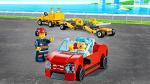 LEGO City Passenger Airplane 60262, with Radar Tower, Airport Truck with a Car Elevator, Red Convertible, 4 Passenger and 4 Airport Staff Minifigures, plus a Baby Figure (669 Pieces) by LEGO