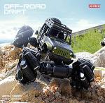 Remote Control Car, 1:16 Metal Drift RC Cars 360Â° Rotating 4WD 2.4Ghz Gesture Sensor Control Monster Truck for Kids All Terrains Crawler RC Vehicle Rechargeable Batteries for Boys Kids from None branded