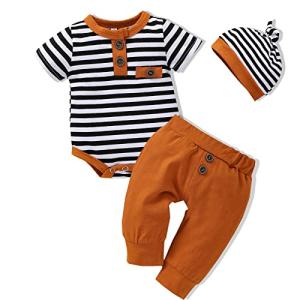 VINUOKER Preemie Newborn Baby Boy Clothes Premature Baby Outfit Newborn Infant Outfit Set from 