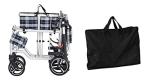 Wheelchair Transport Aluminum 19" Folding W/Swingaway Legrest and Carrying Bag (only 18 lbs) by Healthline from Healthline Trading
