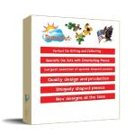 SUNSOUT INC Summer School 500 pc Larger Size Piece Jigsaw Puzzle by SUNSOUT INC