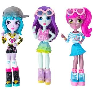 Off the Hook Style Doll 3-Pack, 4-inch Small Dolls with Mix and Match Fashions and Accessories, for Girls Aged 5 and Up, Exclusively at Amazon by Spin Master