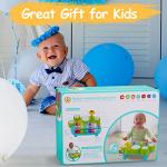 Baby Musical Toys 3 in 1 Piano Keyboard Xylophone Drum Set Gift for 1 Year Old Girls Boys Toys Age 2 Preschool Learning Developmental Toys for Toddlers 1-3 Educational Infant Baby Toys 6 9 12 18 Month from AOJI