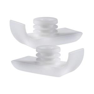 MABIS Walker Ski Glides, Fit 1-Inch Legs, Eliminates Need to Lift Walker, Made in USA, 2 Count by DMI