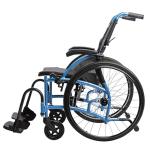 Strongback Mobility Lightweight Foldable Wheelchair, Built-in Adjustable Lumbar Support, Promotes a Healthy Spine, STRONGBACK 24 Flip, 18" Seat (24" Rear Wheels) from Strongback Mobility