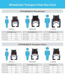 Strongback Mobility Lightweight Foldable Wheelchair, Built-in Adjustable Lumbar Support, Promotes a Healthy Spine, STRONGBACK 24 Flip, 18" Seat (24" Rear Wheels) from Strongback Mobility