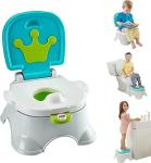 Fisher-Price Royal Stepstool Potty, Blue from Fisher-Price