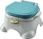 Fisher-Price Royal Stepstool Potty, Blue from Fisher-Price