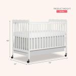 Dream On Me, Carson Classic 3-in-1 Convertible Crib in White, Greenguard Gold Certified from Dream on Me