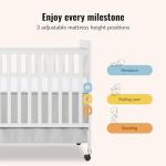 Dream On Me, Carson Classic 3-in-1 Convertible Crib in White, Greenguard Gold Certified from Dream on Me