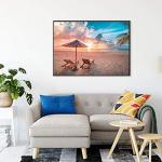 Rocorose 1000 Piece Jigsaw Puzzle,Inspirational Beach Floor Puzzle for Kids Adult by HanuyClothes