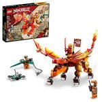 LEGO NINJAGO Kaiâs Fire Dragon EVO 71762 Building Kit Featuring a Ninja Dragon Toy, NINJAGO Kai and Snake Figures; Toy Playset for Kids Aged 6+ (204 Pieces) from LEGO