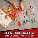 LEGO NINJAGO Kaiâs Fire Dragon EVO 71762 Building Kit Featuring a Ninja Dragon Toy, NINJAGO Kai and Snake Figures; Toy Playset for Kids Aged 6+ (204 Pieces) from LEGO