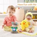 Aori Lifelike Realistic Reborn Baby Dolls 22 Inch Weighted Reborn Girl Doll with Yellow Clothes and Duck Toy Accessories Best Birthday Set for Girls Age 3 by Aori