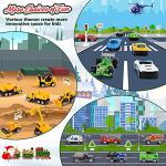 Christmas Advent Calendar 2021 for Kids: HIWEZEZC Alloy Vehicles and Helicopter Toy Sets Plus 2 Play Mats, Perfect holiday gift for Kids, Christmas Countdown Calendars for Boys|Girls|Toddler|Baby from Hiwezezc