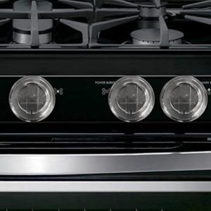 Clear Stove Knob Covers (5 Pack) Child Safety Guards, Large Universal Design - Baby Proof by Jool Baby from Jool Baby Products