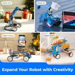 Makeblock mBot Ultimate Robot Kit - Premium Quality - 10-in-1 Robot - STEM Education - Arduino - Scratch 2.0 - Programmable Robot Kit for Kids to Learn Coding, Robotics and Electronics from Makeblock