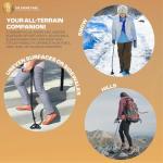 GIVE The Gift of Mobility â Freedom - New All-Terrain Design - Dynamo Swing Cane is The Most Stable Cane Ever. Balanced & Adjustable. Science Built it for Comfort and Confidence. from DynamoMe