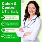 Easy@Home 10 Individual Pouch Urinary Tract Infection FSA Eligible Test Strips, UTI Urine Testing Kit for Urinalysis and Detection of Leukocytes and Nitrites-FDA Cleared for OTC use (UTI-10P) by Easy Healthcare Corporation