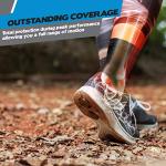 PowerLix Ankle Brace Compression Support Sleeve (Pair) for Injury Recovery, Joint Pain and More. Plantar Fasciitis Foot Socks with Arch Support, Eases Swelling, Heel Spurs, Achilles Tendon by PowerLix