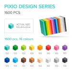 PIXIO 1600 Magnetic Building Blocks for Kids - Design Series Magnetic Blocks Building Toys - Magnetic Cubes Toy Building Sets - Cube Magnets for Kids - Magnet Blocks for Kids - Open Ended STEM Toys from Trendformer Limited