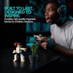 PIXIO 1600 Magnetic Building Blocks for Kids - Design Series Magnetic Blocks Building Toys - Magnetic Cubes Toy Building Sets - Cube Magnets for Kids - Magnet Blocks for Kids - Open Ended STEM Toys from Trendformer Limited