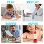 PIXIO 1600 Magnetic Building Blocks for Kids - Design Series Magnetic Blocks Building Toys - Magnetic Cubes Toy Building Sets - Cube Magnets for Kids - Magnet Blocks for Kids - Open Ended STEM Toys from Trendformer Limited